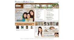 Desktop Screenshot of patternsonline.com